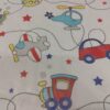 κουρτίνα με το μέτρο έτοιμη παιδική αεροπλανακια αυτοκινητακια τρενάκια