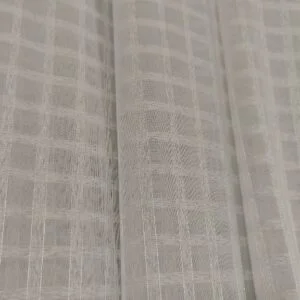 κουρτίνα έτοιμη ραμμένη λευκή άσπρη καρό