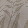 κουρτίνα τραπαρία έτοιμη ραμμένη άμμου σχέδια φύλλα